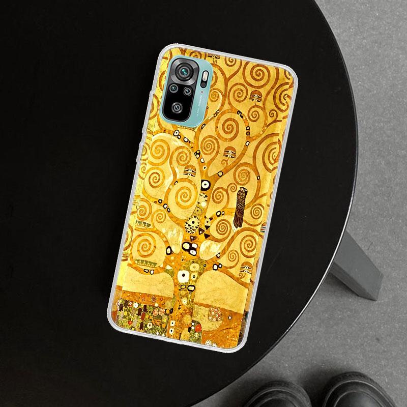 Kiss By Gustav Klimt Phone Case Cover for Xiaomi Redmi Note 15 14 13 12 11 Pro Plus 14S 12S 11S 11T 11E 10S 10 Customized Fundas