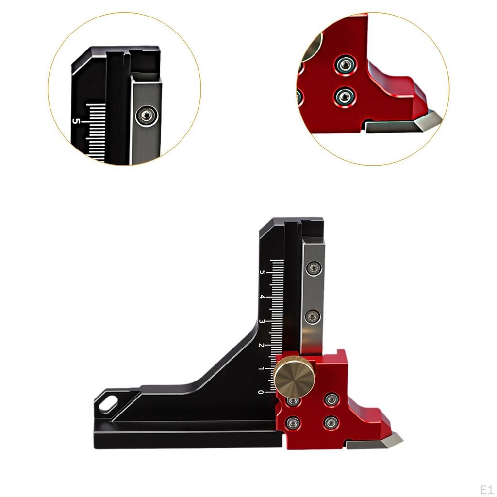 Height Gauge Measuring Instrument High Precision Heavy Duty Depth Measurement Ruler Woodworking
