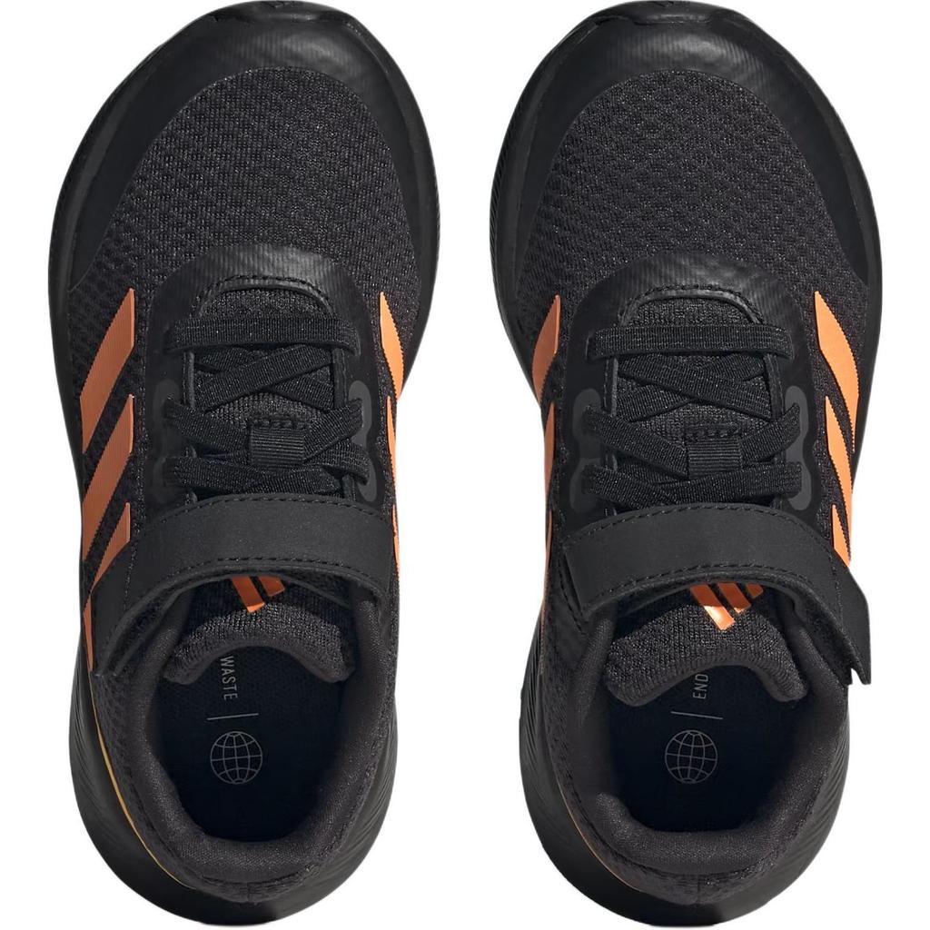 Adidas Runfalcon 3.0 Comfortable Non-Slip Durable Low-Top Running Shoes Kids Sneakers Black HP5870