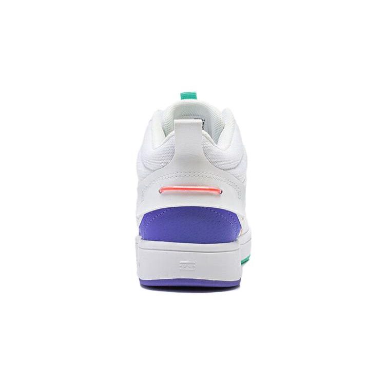 Li-Ning Cloud Non-Slip Shock Absorption Kids Sneakers Kids Sneakers Standard-White Fluorescent-Purple YKCT174-4