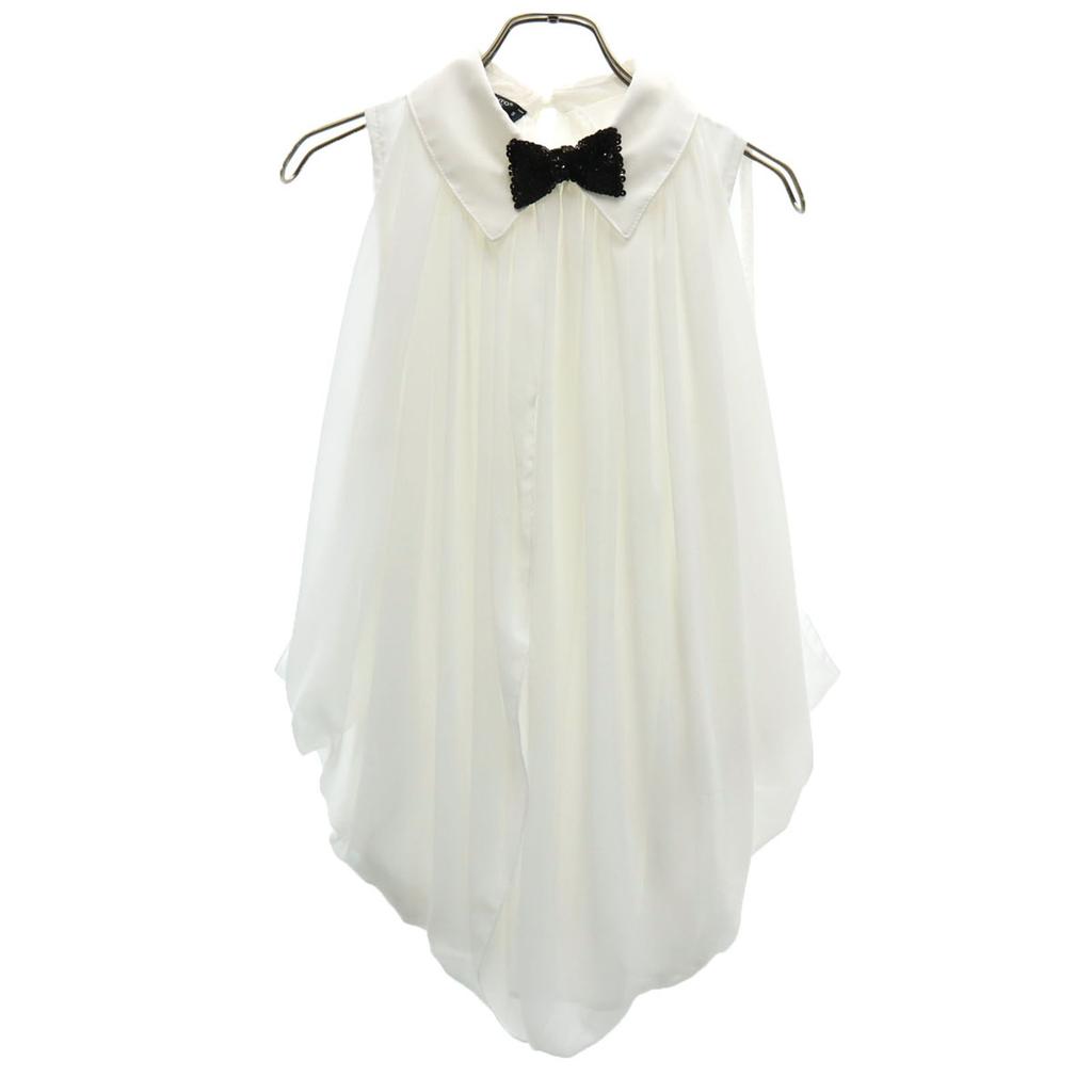 Rinascimento made in Italy No sleeve shirt S white Women Used