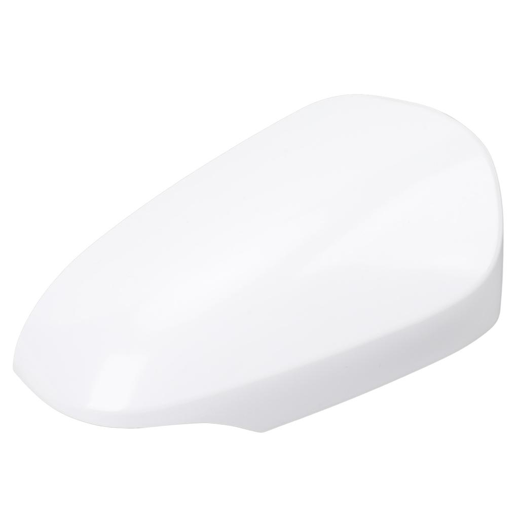 Rearview Door Mirror Cover Shockproof Exterior Side Wing Mirror Cap White for Vehicle with Turn Signal Light Right