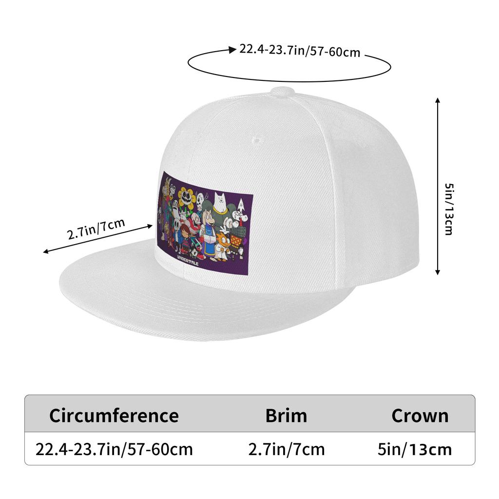 Cappellini da Baseball Avventura Undertale Snapback Cappelli da Baseball alla Moda Traspiranti Casquette Casual per Esterno per Unisex