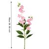 Plastic Artificial Jasmine Flower Branch Real Touch Fake Flowers  Wedding Decor
