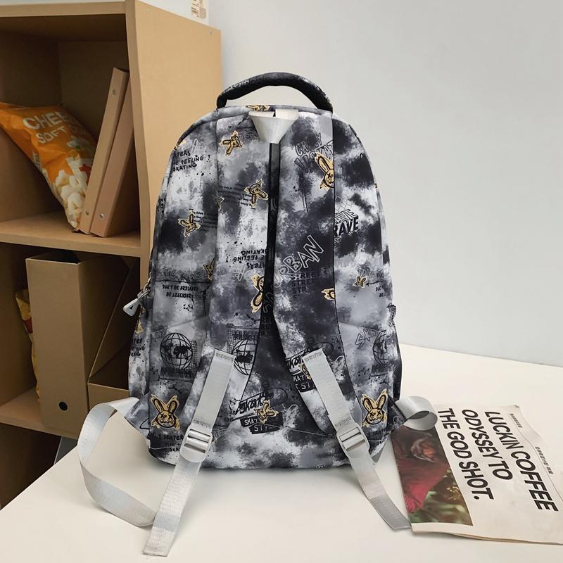 Студенческая школьная сумка кампуса с принтом граффити — фото 16