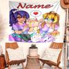 Personalized Aphmau Background Tapestry,Custom Name Birthday Party,Multifunctional Wall Decoration for Home Decor,Various Occasions