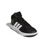 Adidas Hoops Mid J Black White Kids Sneakers Core-Black Cloud-White Grey-Six GW0402