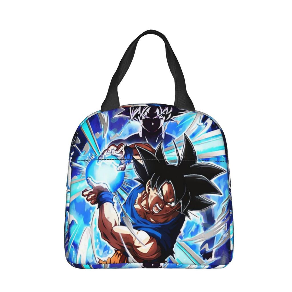 Lunch Bag, Full-Printed Picnic Bag For Primary And Secondary School Students, Cartoon Animation, Large-Capacity Thermal Insulation Lunch Box Bag