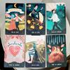 Baraja de Tarot Star Maiden Baraja de 78 Cartas Estética Celestial Divina Cartas de Tarot