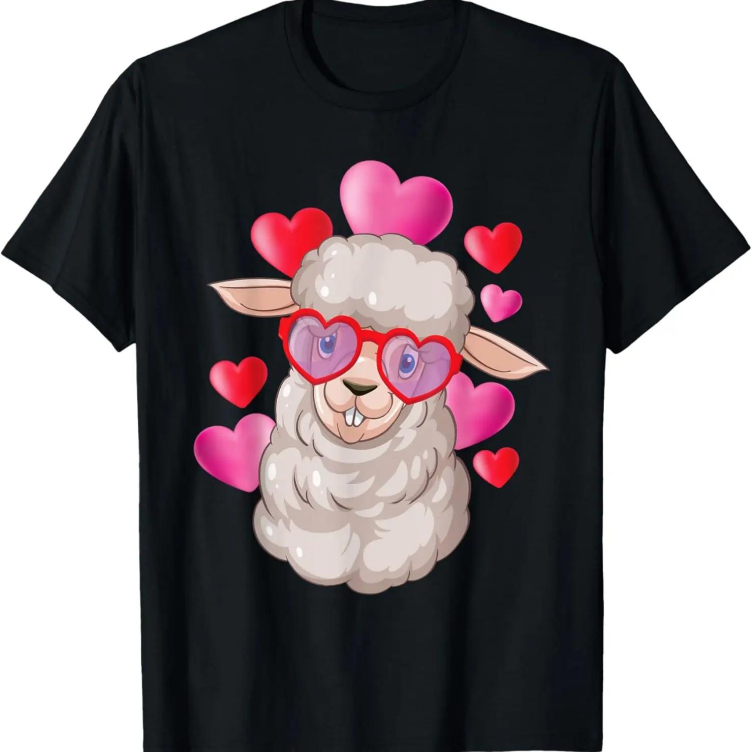 Valentine Sheep Lover - Flock Herder Sheep Farmer T-Shirt S чёрный