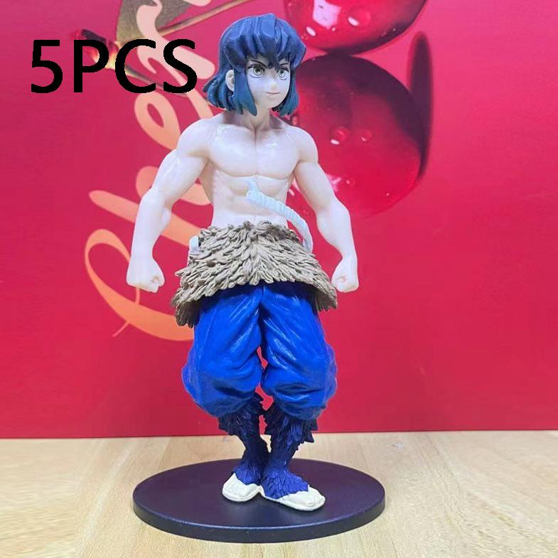 @Anime Demon Slayer Kimetsu no Yaiba Figure Kamado Tanjirou Action Figure Agatsuma Zenitsu Nezuko Warrior PVC Model Toys**