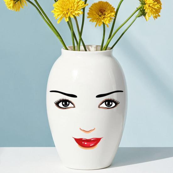 1/2 Sheets Face Expression Sticker Waterproof PVC Self-adhesive DIY Crafts Women Facial Feature Eye Eyebrow Mouth Nose Decoration Decal