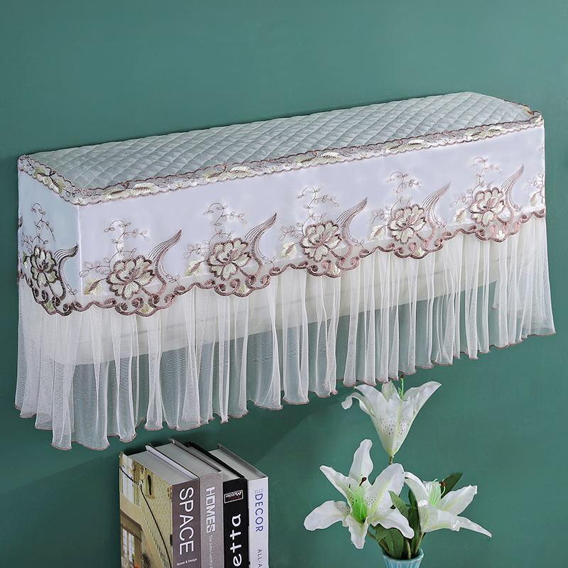 

Большой размер кружевной подвесной кондиционер пылезащитный чехол все включено кондиционер защитный роскошный вышитый домашний декор 1-1.5p