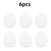 6 Pièces Mini Applicateur Doigt Fond de Teint Petit Coussin d'Air Éponge Poudre Correcteur Visage BB Crème Applicateur Cosmétique Outils Maquillage
