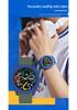 Sanda 9021 Silicone Bezel Quartz Watch: Unisex Digital Fashion Wristwatch
