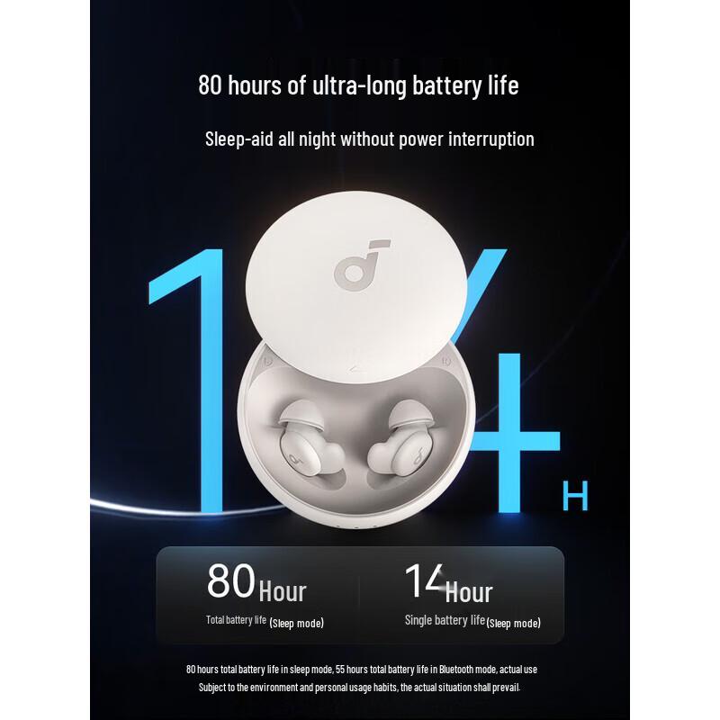 Soundcore Sleep A20 Wireless Noise-Cancelling Sleep Earbuds