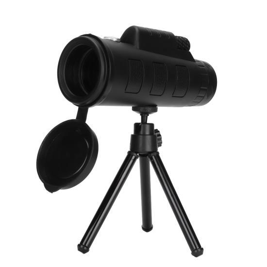 40X60 High Power Monocular Telescope HD Monocular Telescope with Smartphone Holder Tripod for Hiking Bird Watching