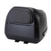 35L Universal Motorcycle Rear Case Vintage Water Proof Motorcycle Rear Top Box for Electric Scooters Black