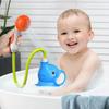 Bewässernder Elefant Baby-Badespielzeug Drehender Spaß Sensorisches Spiel Elefant Wasserpumpe Spielzeug Interaktiv Starke Saugkraft