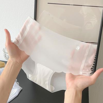 Damen Höschen Mittlere Taille Nahtlose Dünne Hohe Elastizität Einfarbig Gute Atmungsaktivität Dame Unterhose Weibliche Tägliche Unterwäsche