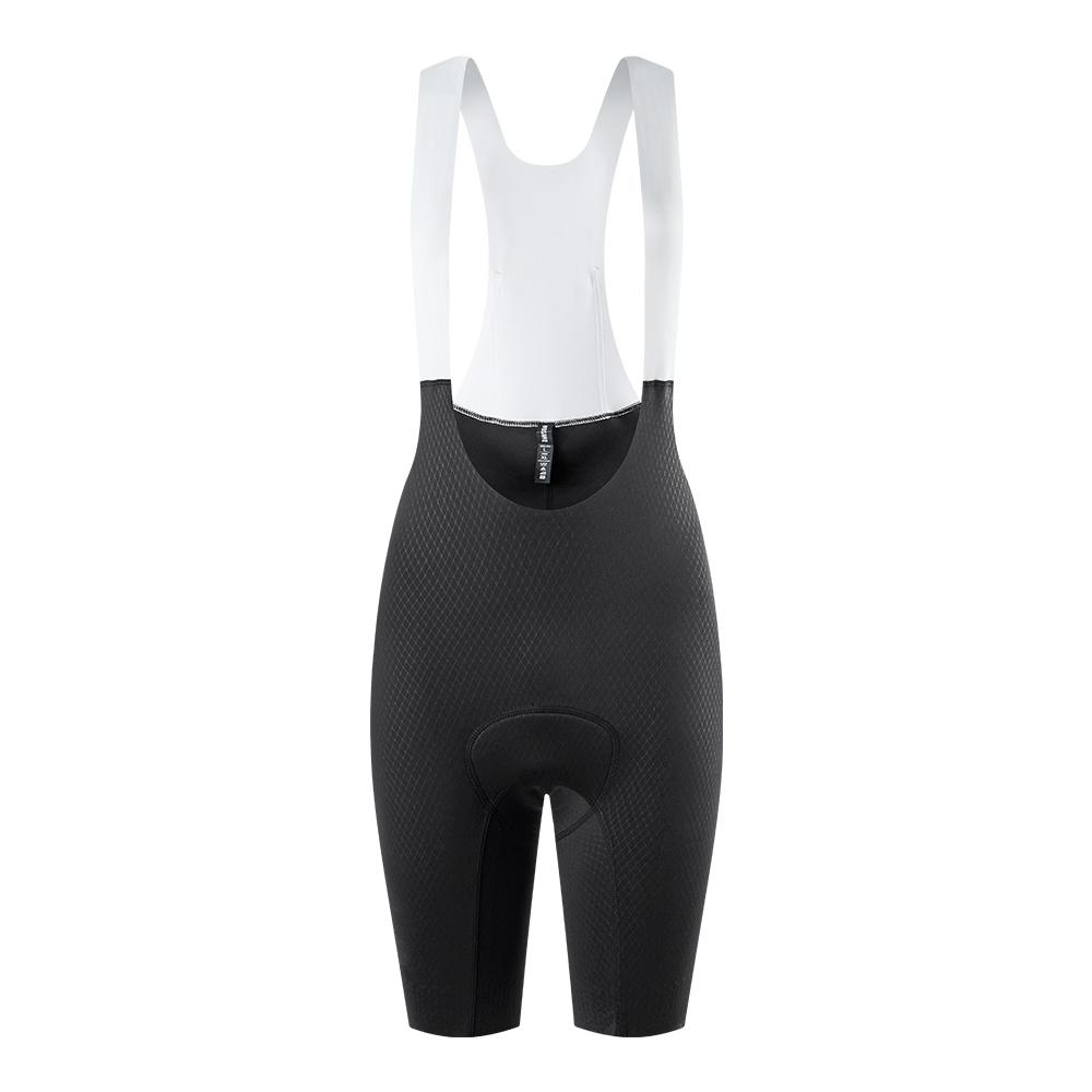 

WOSAWE Высококачественные женские велосипедные шорты-комбинезон с дышащей гелевой подкладкой 5D для шоссейного велосипеда M чёрный