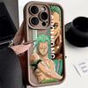 One p-Piece Luffys Zorros Phone Case For HUAWEI MATE 20 30 40 50 P30 P40 P50 NOVA 5I 7 7I 9 10 11 11I Y70 Y90 DIY Case Cover