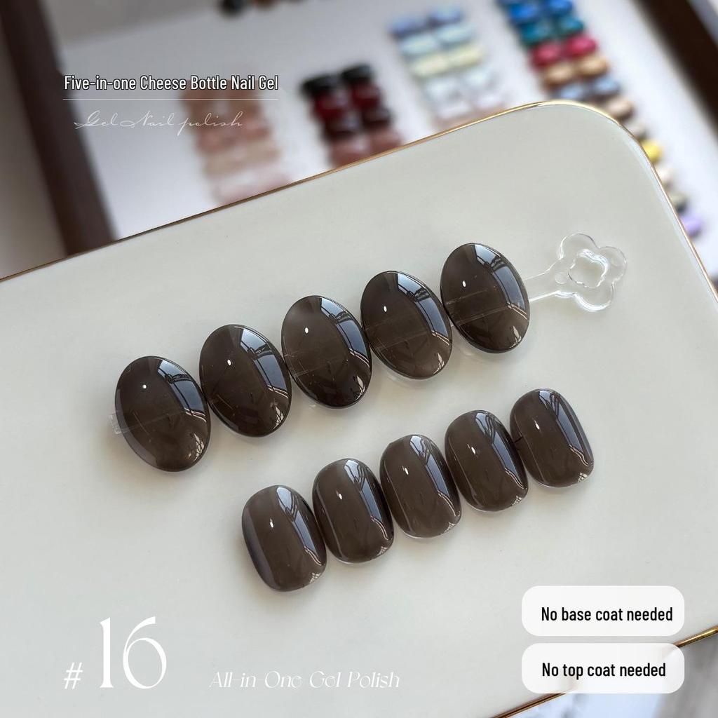 KaSi 2025 Autumn/Winter Sparkle Cat Eye Gel Polish - One-Step, Five-in-One Color for Nail Art