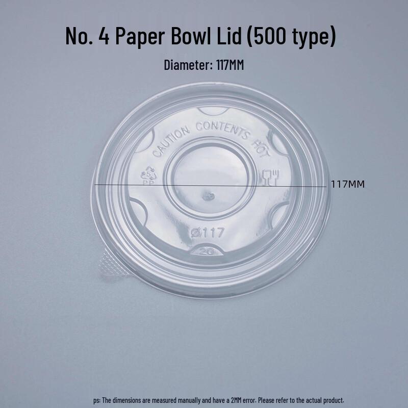Leyongtu Disposable Thickened Kraft Paper Bowl