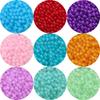 6/8Mm Glass Beads Jelly Paint Imitation Jade Round Beads Loose Beads Glazed Beads Handmade Diy Bracelet Necklace Jewelry