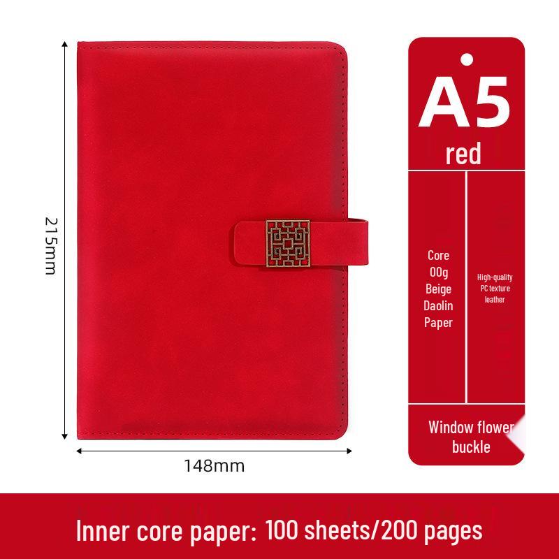 Custom A5 Notebook with Logo - Corporate Meeting Diary & Gift Box Set