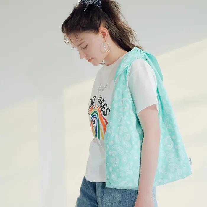 Paisley Print Tie Eco Bag_Pastel 3 Color