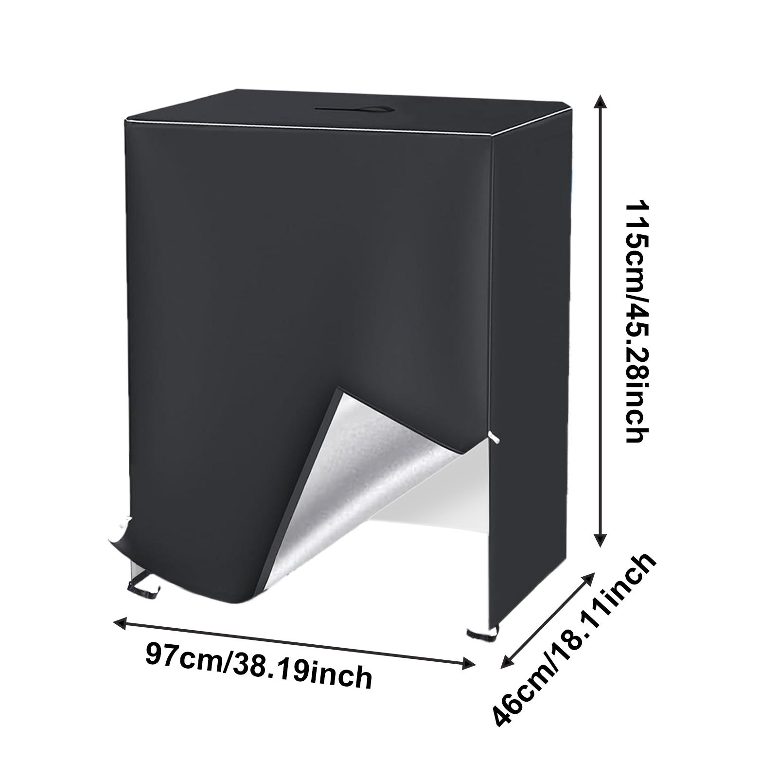 Garage Sports Equipment Organizer Cover Outdoor Ball Storage Rack Cover 600D Oxford Waterproof Dustproof for Sports Equipment чёрный