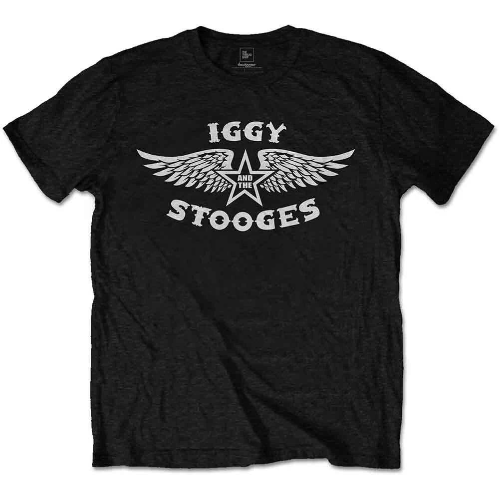 Iggy & The Stooges Wings T-Shirt Black New 3XL