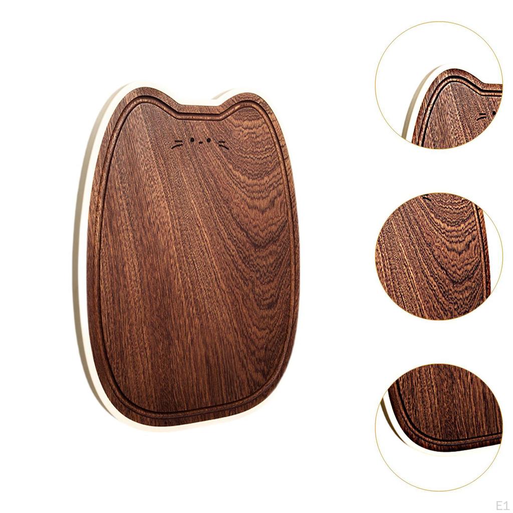 Holzschneidebrett Hackbrett Küchenhelfer Multifunktionale Lebensmittelablage Käse Servieren