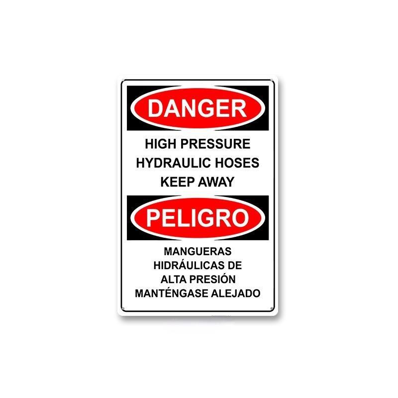 HD Metal Tin Sign Vintage Warning  No Trespassing Wall Decor Retro 24 Hour Video Surveillance Biohazard Funny Sign for Home Bus