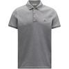 SS25 Logo Patch Short Sleeve Polo Shirt Men Polo Shirts Gray K1-091-8A00030-84556-984