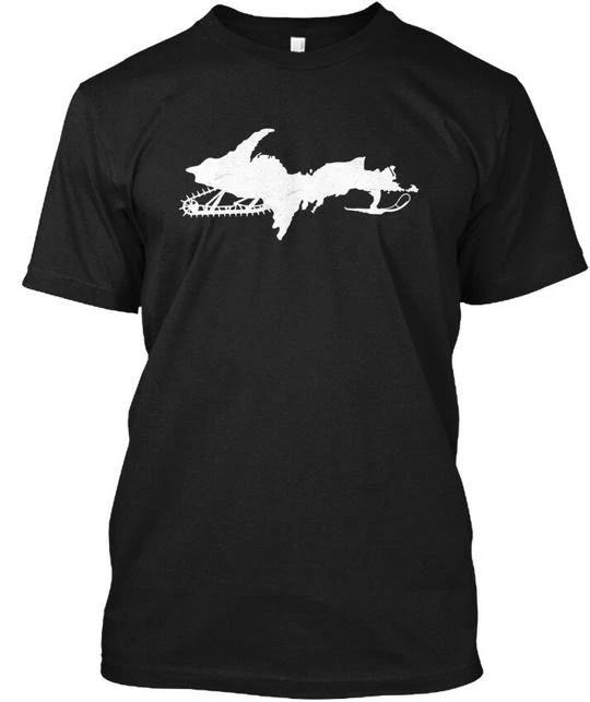 Snowmobile Upper Michigan Up Oi TTshirt Made in the USA Size S to 5XL M