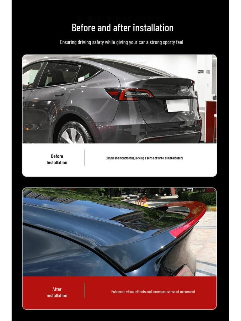 Hochleistungs-Kleiner Spoilerflügel für Tesla Model Y