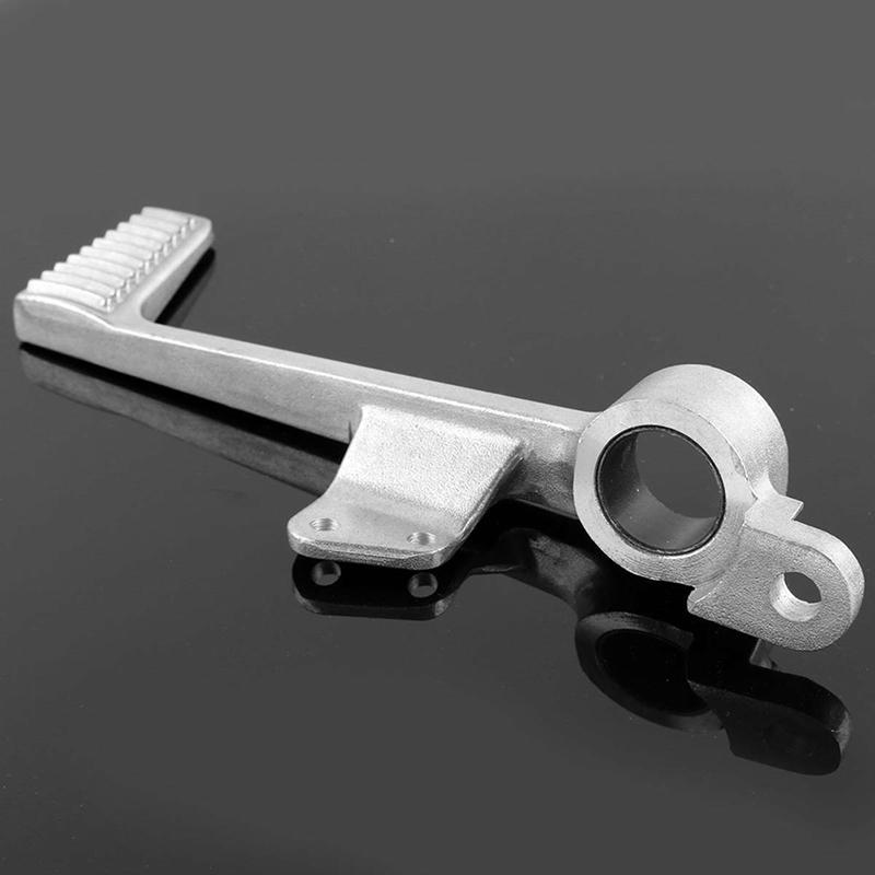 Aluminum Rear Brake Foot Lever Pedal for Honda CBR600RR 2003-2006,Motorcycle Replacement Parts Footrest Control Silver