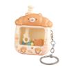 Plastic Mini Claw Machine Keychain Little Panda Funny Finger Toys  Car Key Chains