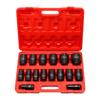 16-Piece 3/4" Drive Heavy-Duty Pneumatic Impact Socket Set (17-50mm)