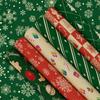 5PCS DIY Christmas Gift Wrapping Paper 50*70cm DIY Gift Paper Charmful Craft Paper Roll  Christmas