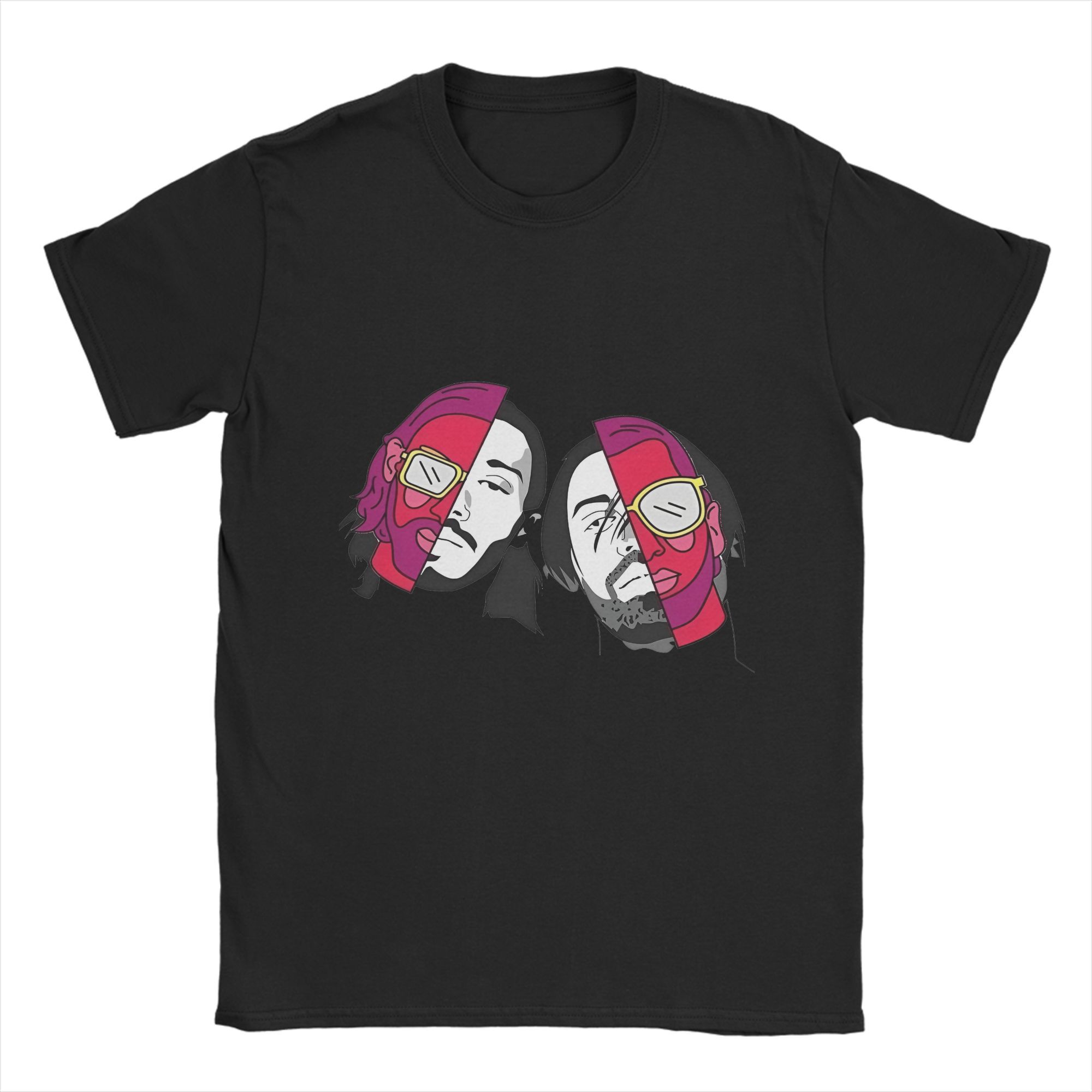 

PNL Два Неоновых Брата Футболка Мужская Рэпер Винтажная Хлопковая Футболка Круглый Воротник Короткий Рукав Футболка Большого Размера Одежда XL