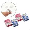 2Sets Cute 1:12 Miniature Games Bridge Poker Mini Dollhouse Playing Cards for Dolls