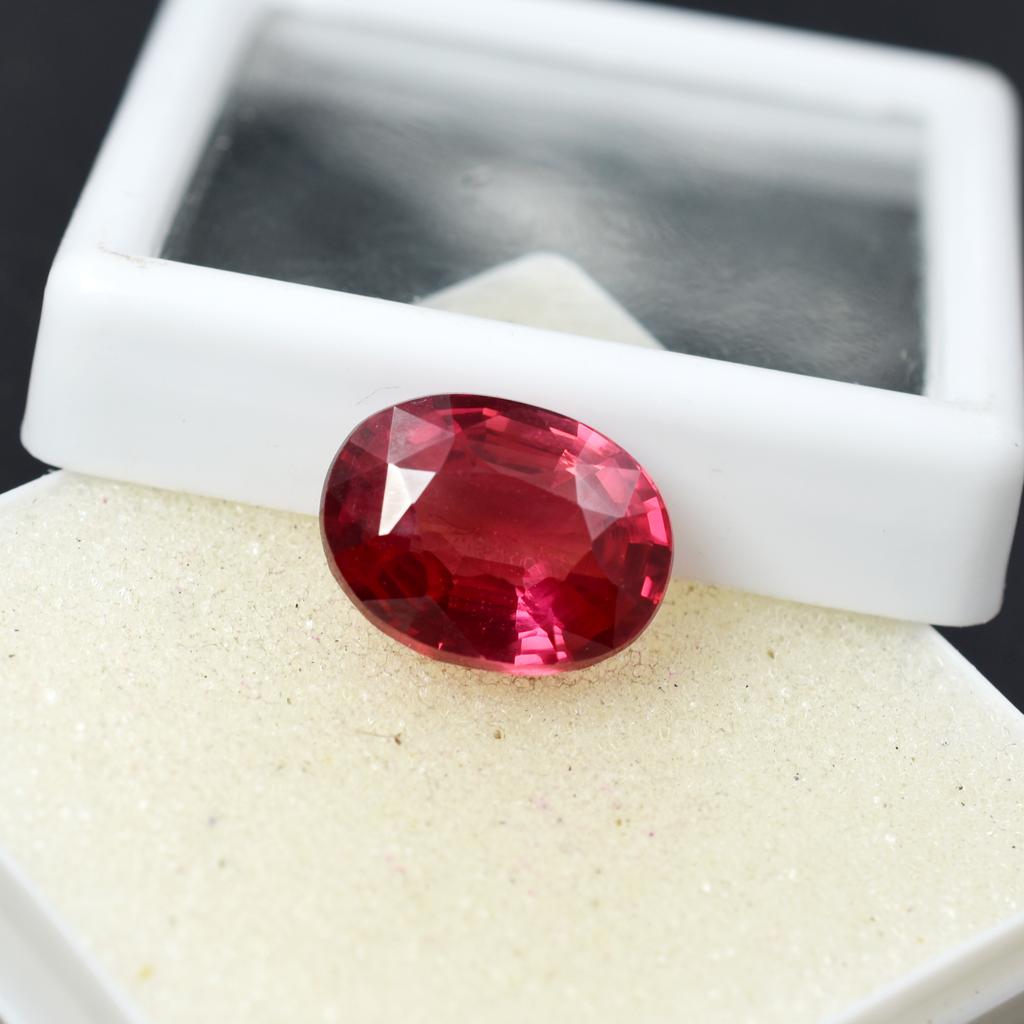 Natural Sapphire Loose Gemstone Oval Cut Padparadscha 11.55 Ct September Birthday Birthstone