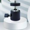 Metal Hot Shoe Ball Head 360° Rotatable Swivel Ball Head for Live Tripod Photography
