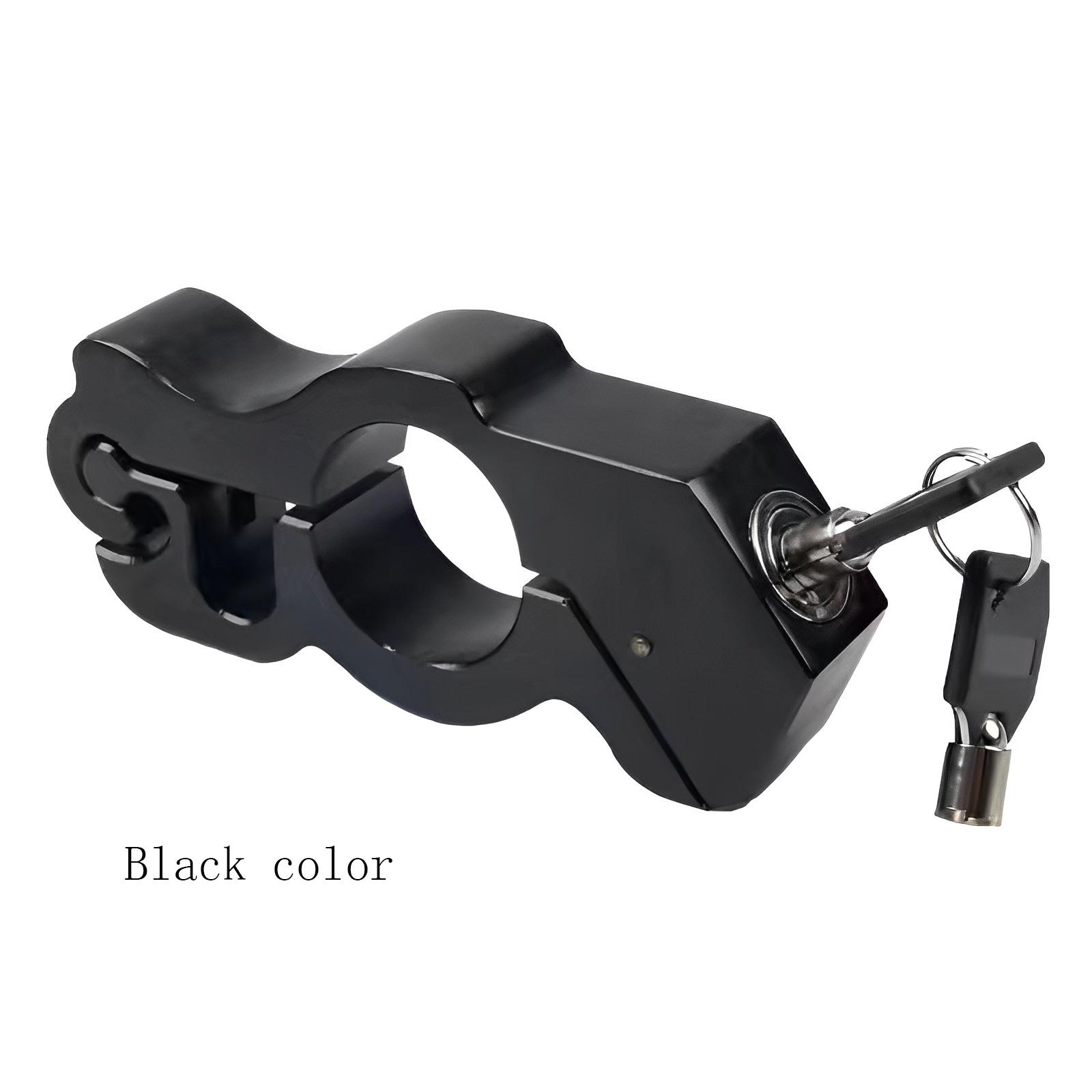 

Motorcycle Handlebar Lock Anti-theft Locks For Motorcycle Electric Vehicle Aluminum Alloy Lock Solid Imitating Steal Locks