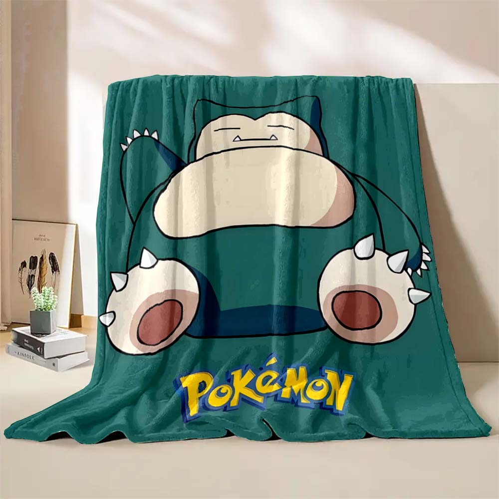 1PC Pokémon Pikachu Pattern Blanket Warm Soft Fluffy Kids and Adults Sofa Bed Throw Blanket Outdoor Travel Camping Luxury Gifts