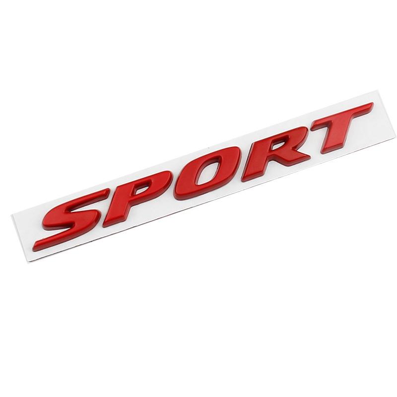 NEW Metal SPORT logo emblem Badge sticker