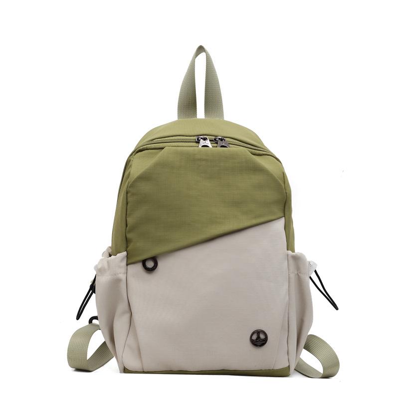 Plecak i torba crossbody unisex w bloku kolorów na sporty outdoorowe